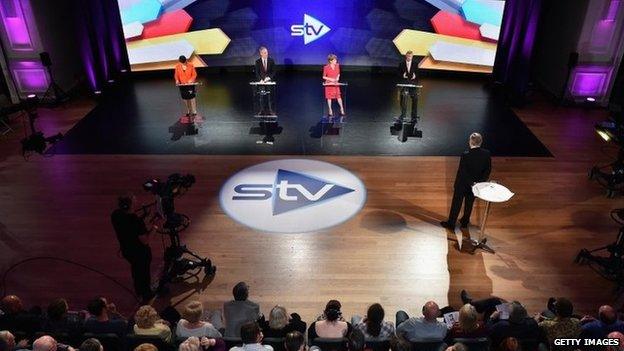 Scottish leaders' debate