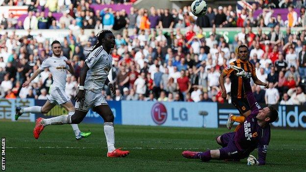 Bafetimbi Gomis, Swansea City