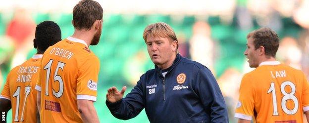 Stuart McCall during his time with Motherwell