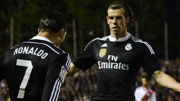 Cristiano Ronaldo and Gareth Bale