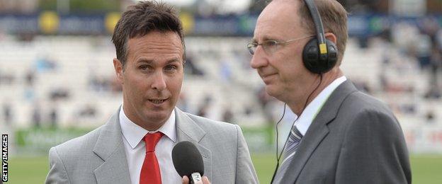 Michael Vaughan, Jonathan Agnew