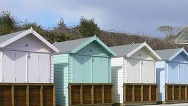 Friars Cliff Beach huts