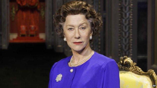 Dame Helen Mirren as the Queen