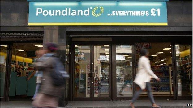 Poundland store