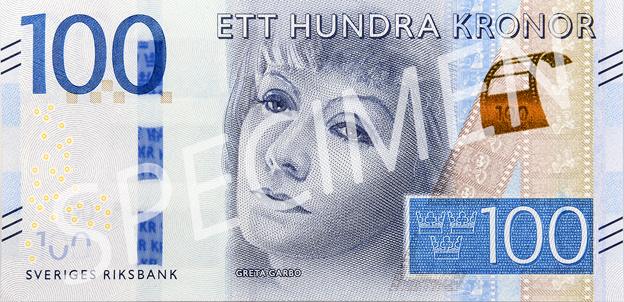 Swedish 100 kronor note