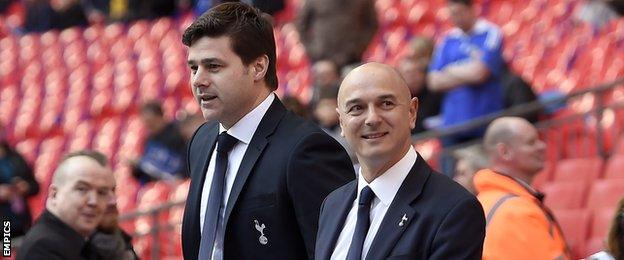 Daniel Levy and Mauricio Pochettino