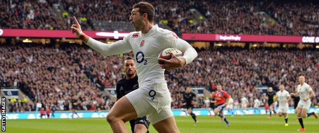 Jonny May v New Zealand