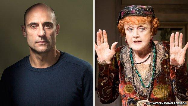 Mark Strong and Angela Lansbury