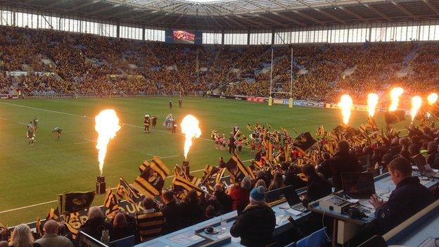 Wasps at the Ricoh Arena