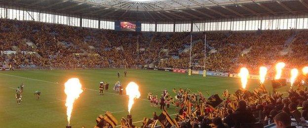 Wasps at the Ricoh Arena