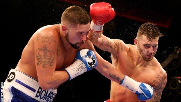 Nathan Cleverly suffered defeat at cruiserweight to British rival Tony Bellew