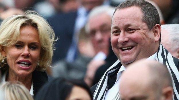 Newcastle United owner Mike Ashley