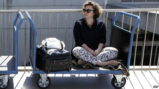 Air passenger in France