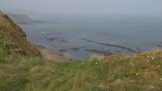 Cliff near Filey