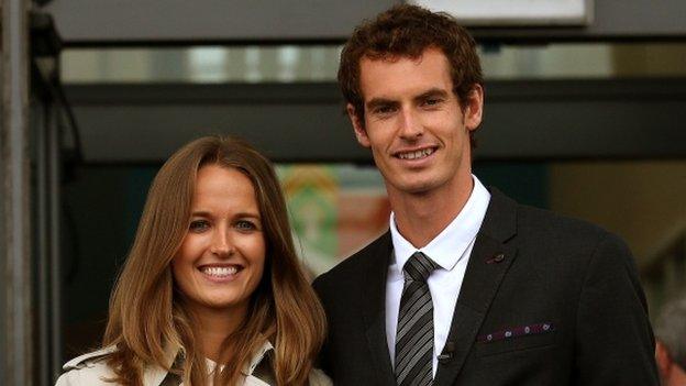 Kim Sears and Andy Murray