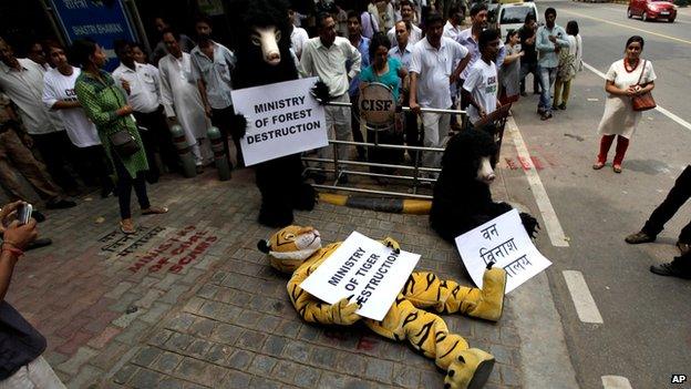 Greenpeace protest in INdia