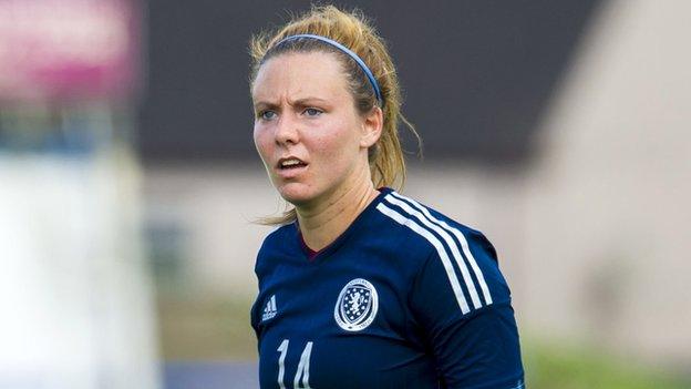 Scotland defender Rachel Corsie