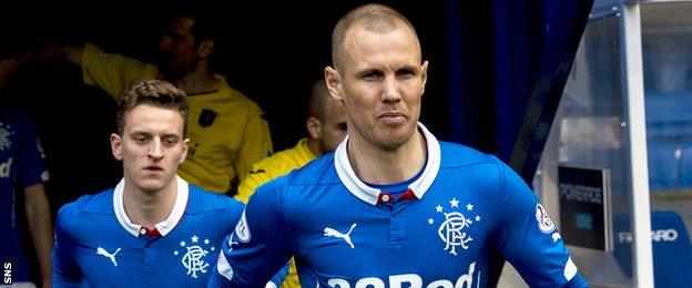 Rangers forward Kenny Miller