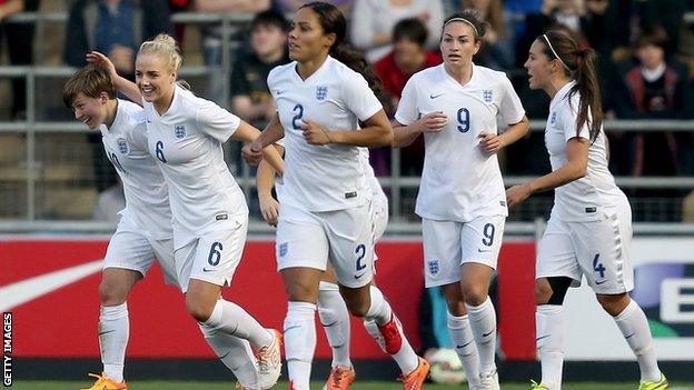 England women's football team