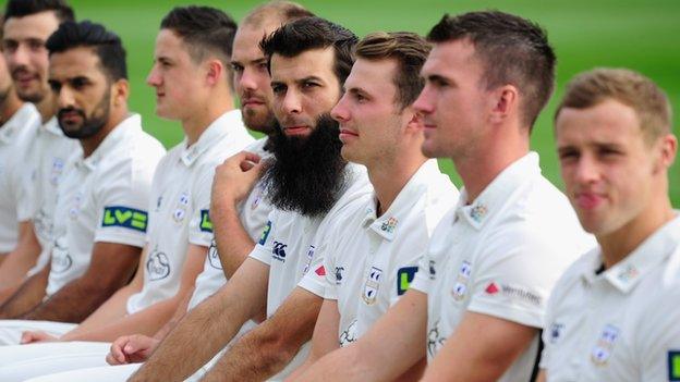 Worcestershire's pre-season photocall