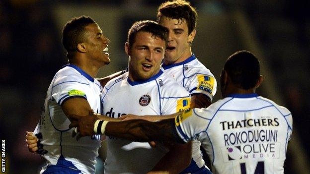 Bath celebrate