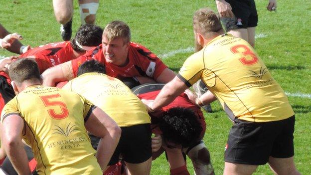 Jersey v Pirates maul