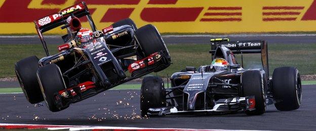 Pastor Maldonado & Esteban Gutierrez