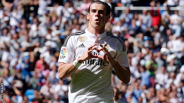 Real Madrid forward Gareth Bale