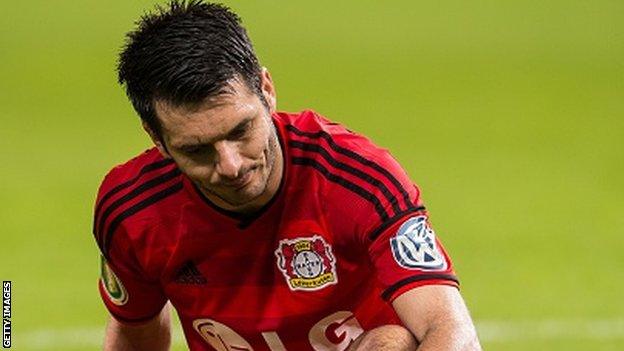 Bayer Leverkusen defender Emir Spahic