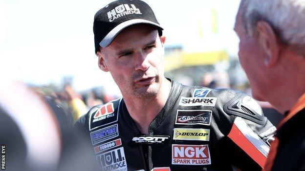 Ryan Farquhar stood on the podium at Scarborough