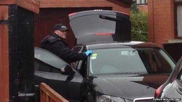 Search of Shakil Ahmed's house in Rochdale