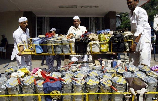 Dabbawalas in Mumbai