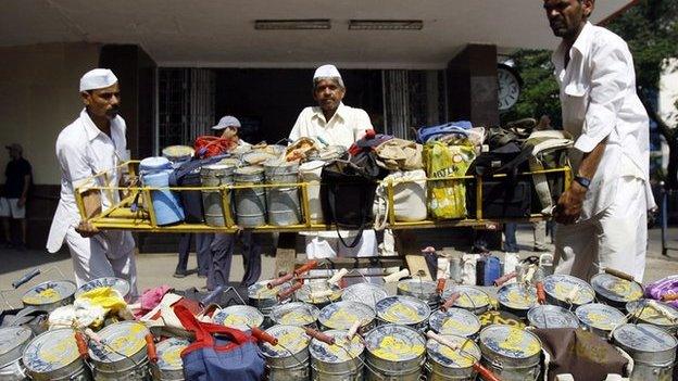 Dabbawallas in Mumbai