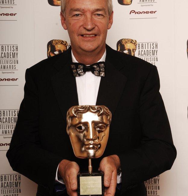 Jon Snow won the Bafta Richard Dimbleby award in 2005