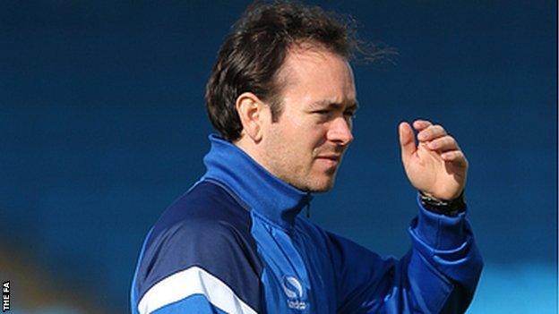 Birmingham City Ladies manager David Parker