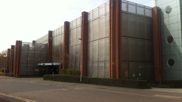 Suffolk County Council staff multi-storey car park, Ipswich