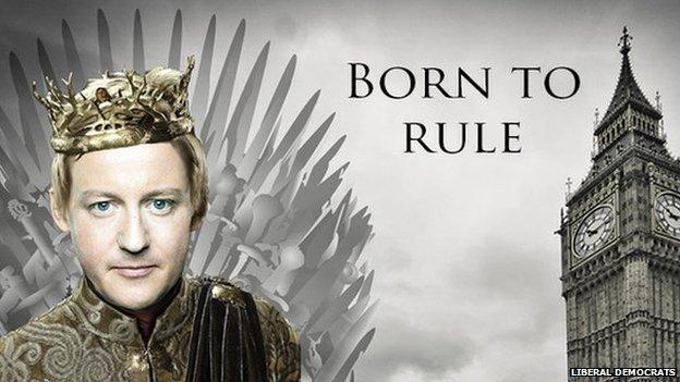 David Cameron as Joffrey Baratheon