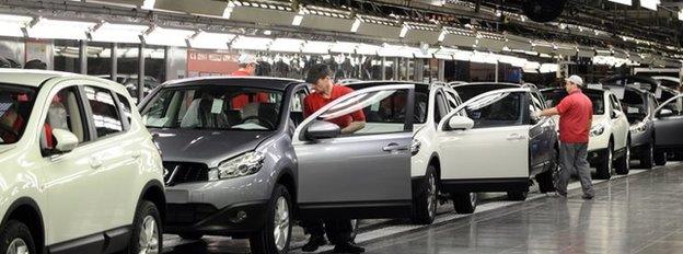 Nisssan production line, Sunderland