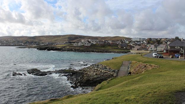 Shetland coast