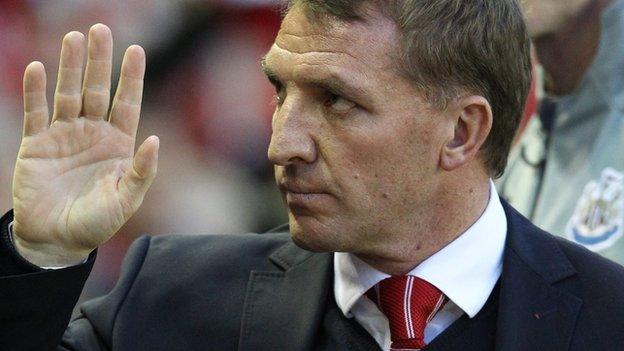 Liverpool boss Brendan Rodgers