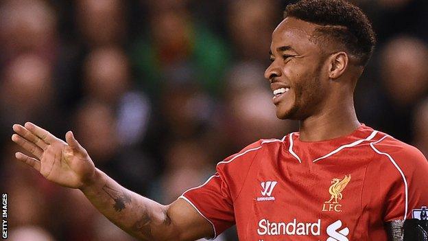 Liverpool's Raheem Sterling