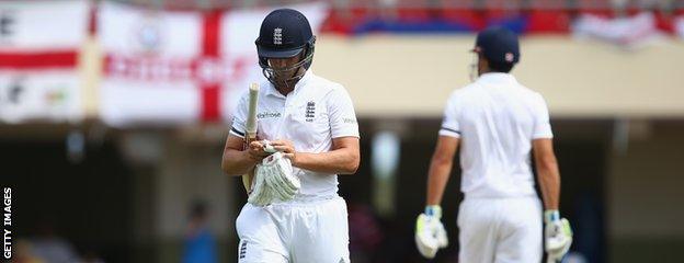 Jonathan Trott departs