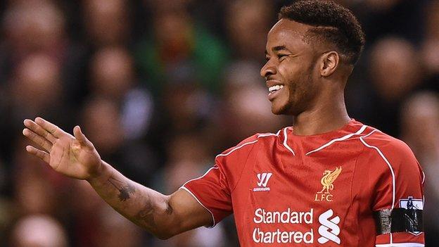 Liverpool's Raheem Sterling