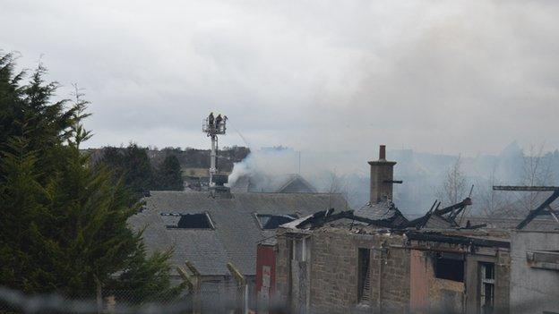 Strathmartine fire