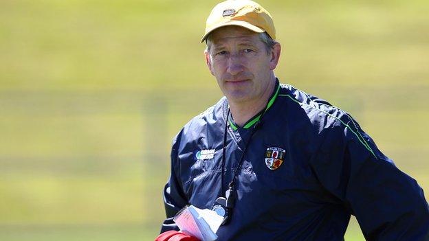 Antrim hurling manager Kevin Ryan