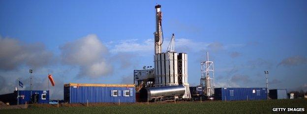 Fracking near Blackpool