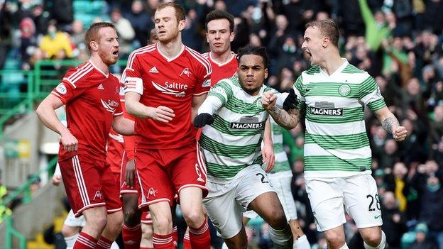 Celtic have beat Aberdeen three times this season