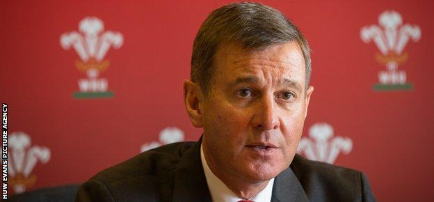 WRU chief executive Roger Lewis