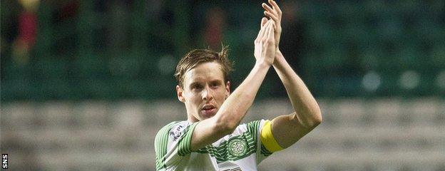 Celtic midfielder Stefan Johansen has scored 12 times this season