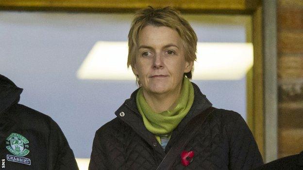 Hibs chief executive Leeann Dempster says the SPFL has compromised "sporting integrity"